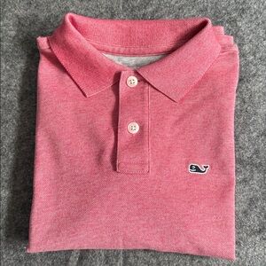 Vineyard Vines Lobster Reef Red Edgartown Polo